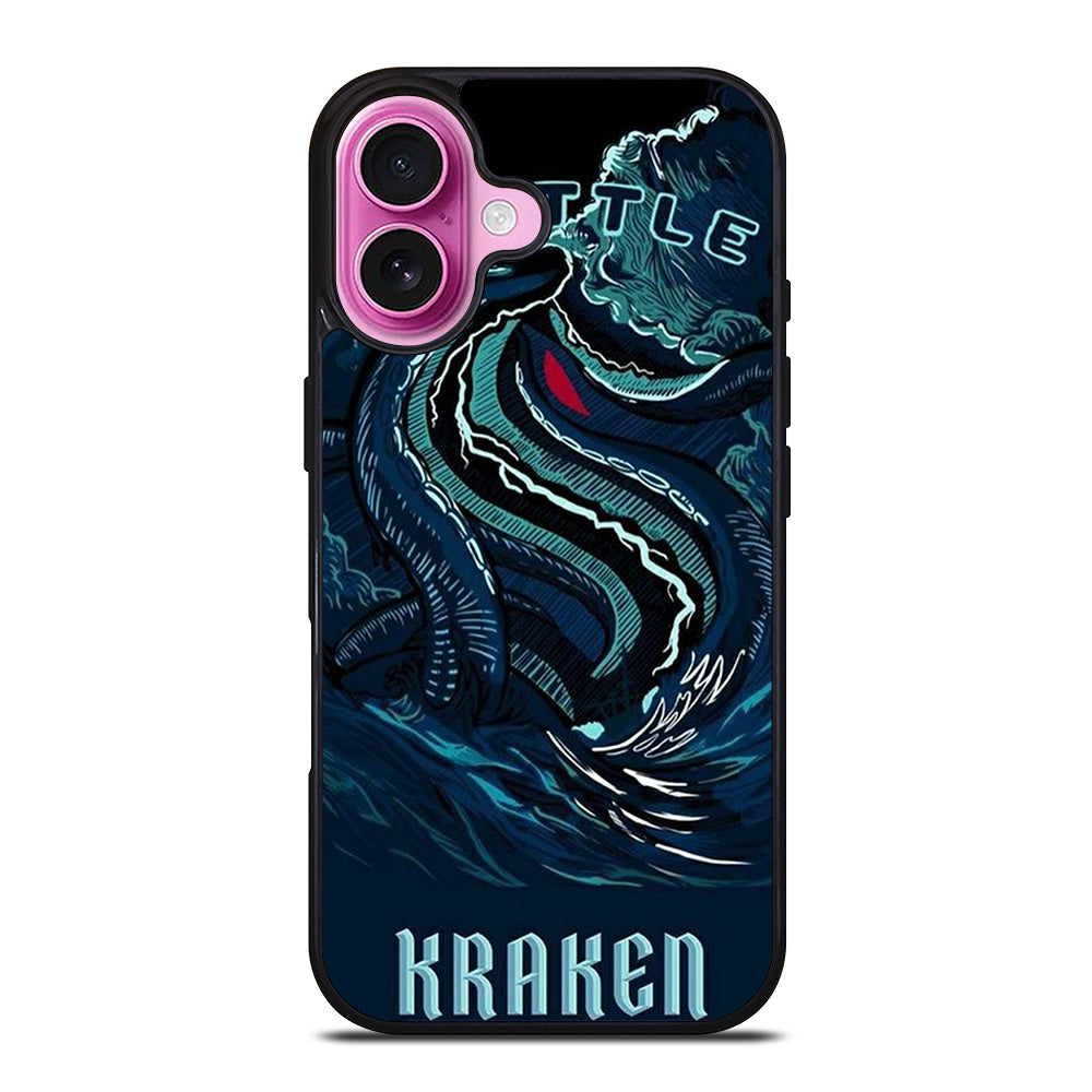 SEATTLE KRAKEN NHL 1 iPhone 16 Plus Case Cover