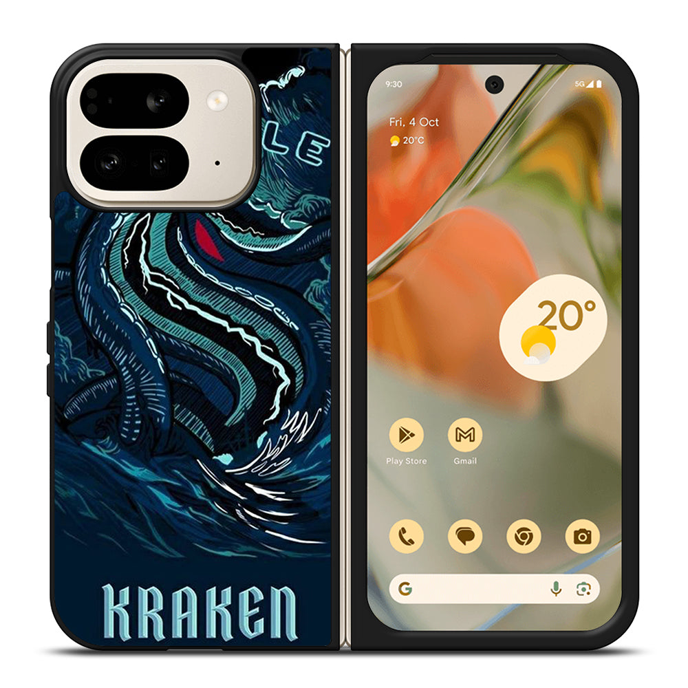 SEATTLE KRAKEN NHL 1 Google Pixel 9 Pro Fold Case Cover