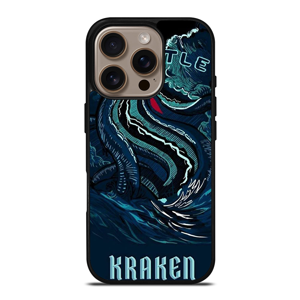 SEATTLE KRAKEN NHL 1 iPhone 16 Pro Case Cover