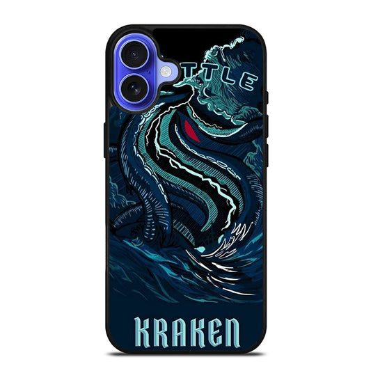 SEATTLE KRAKEN NHL 1 iPhone 16 Case Cover