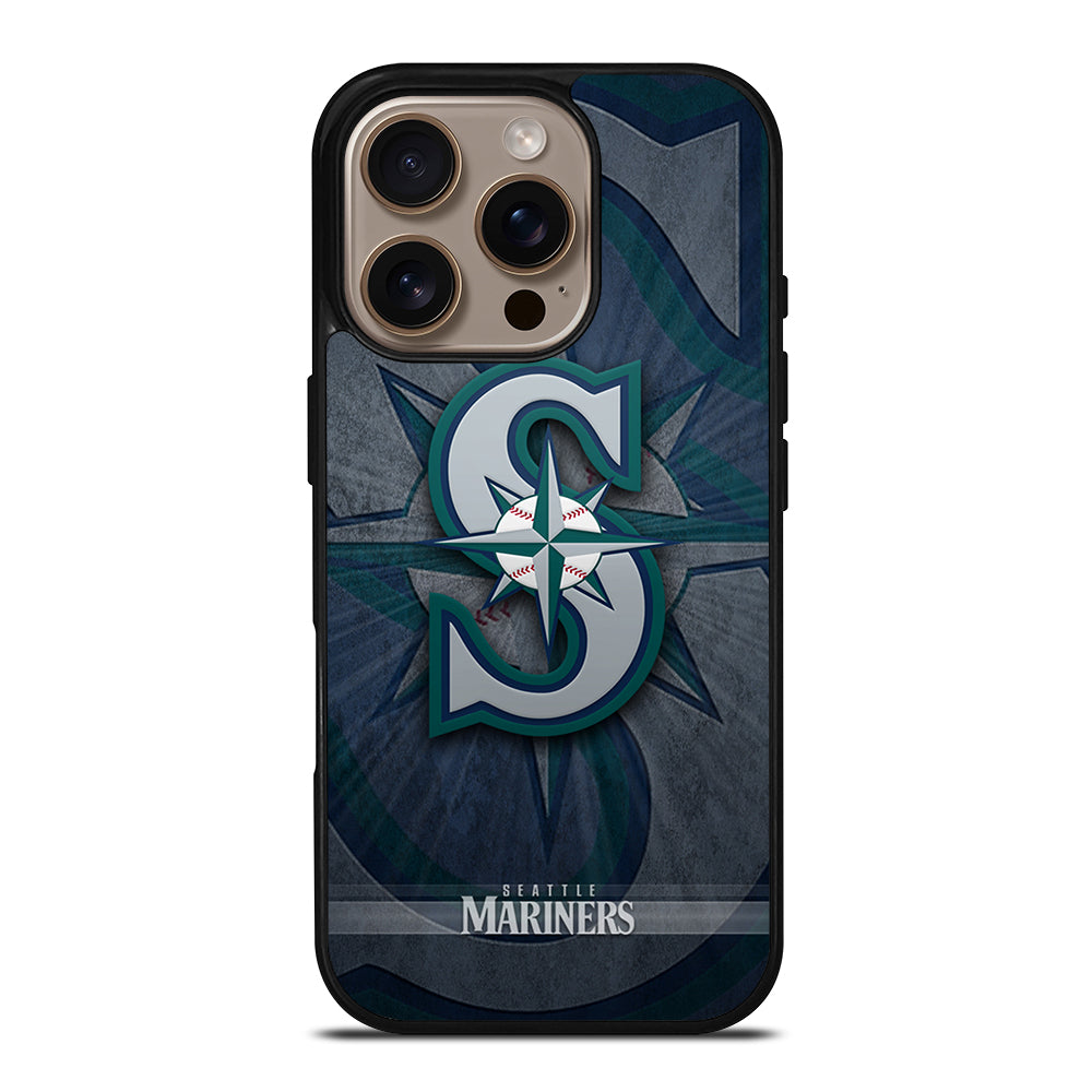 SEATTLE MARINERS MLB LOGO 1 iPhone 16 Pro Case Cover