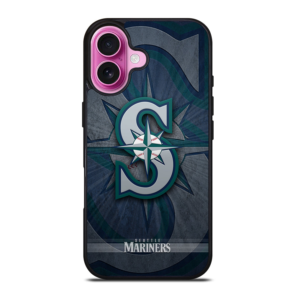 SEATTLE MARINERS MLB LOGO 1 iPhone 16 Plus Case Cover