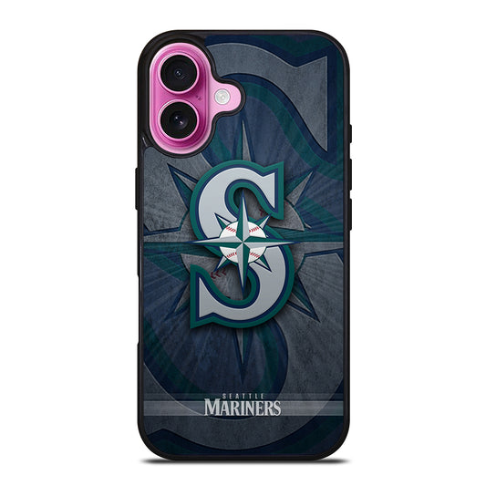 SEATTLE MARINERS MLB LOGO 1 iPhone 16 Plus Case Cover