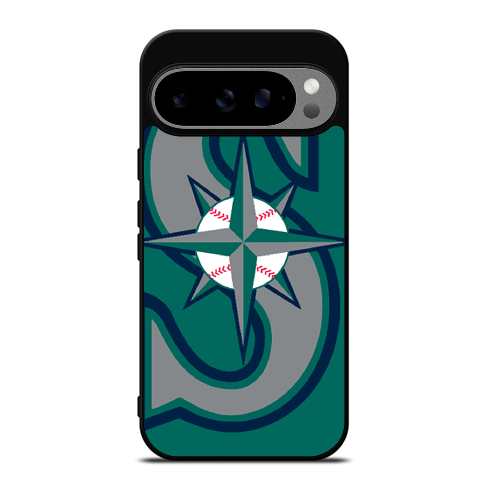 SEATTLE MARINERS MLB LOGO 3 Google Pixel 9 Pro XL Case Cover
