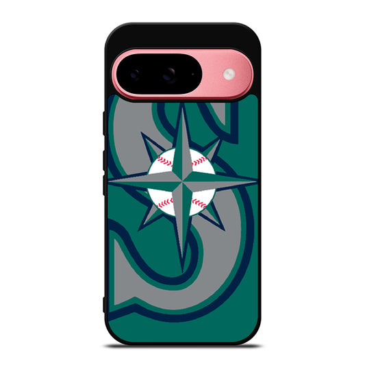 SEATTLE MARINERS MLB LOGO 3 Google Pixel 9 Case Cover