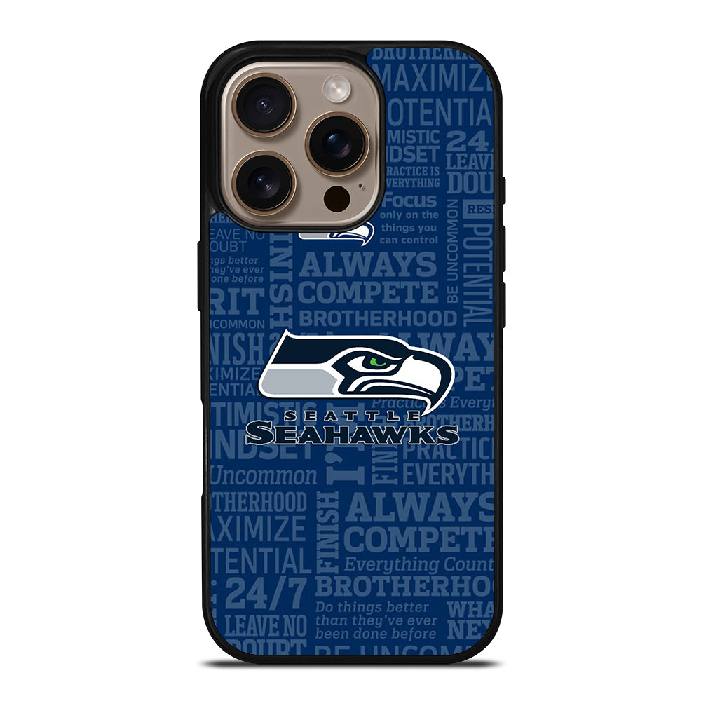 SEATTLE SEAHAWKS ICON iPhone 16 Pro Case Cover