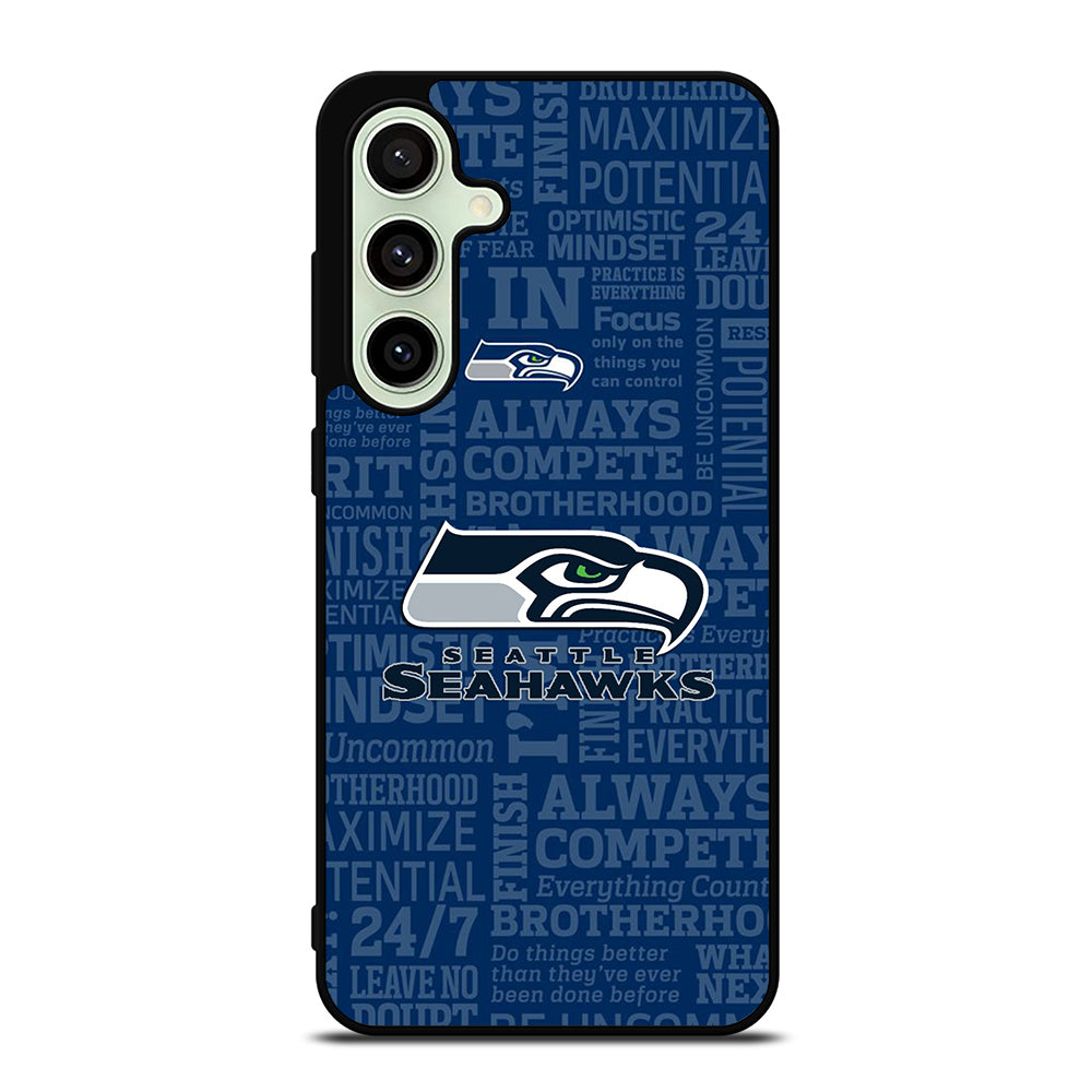 SEATTLE SEAHAWKS ICON Samsung Galaxy S24 FE Case Cover