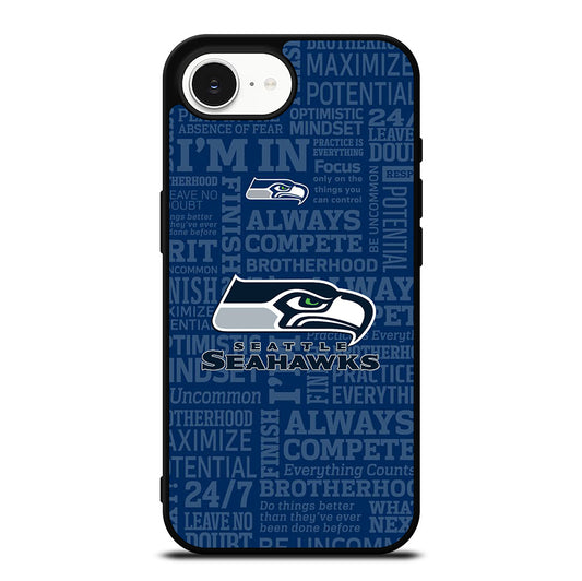 SEATTLE SEAHAWKS ICON iPhone 16e Case Cover