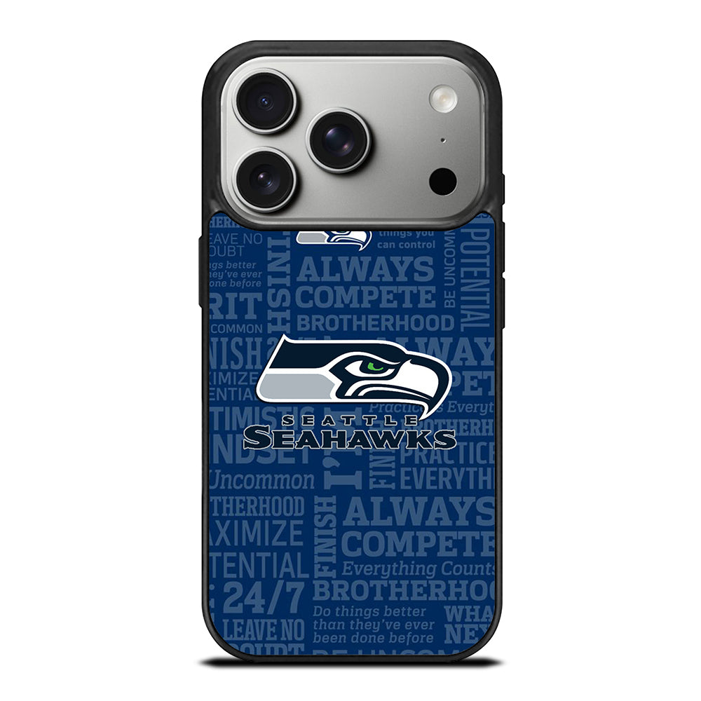 SEATTLE SEAHAWKS ICON iPhone 17 Pro Case Cover