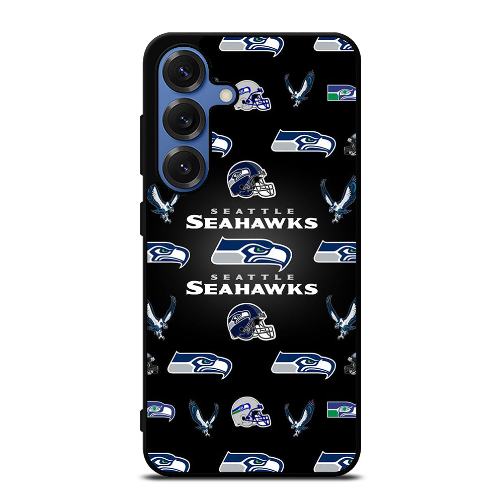 SEATTLE SEAHAWKS PATTERN Samsung Galaxy S25 Case Cover