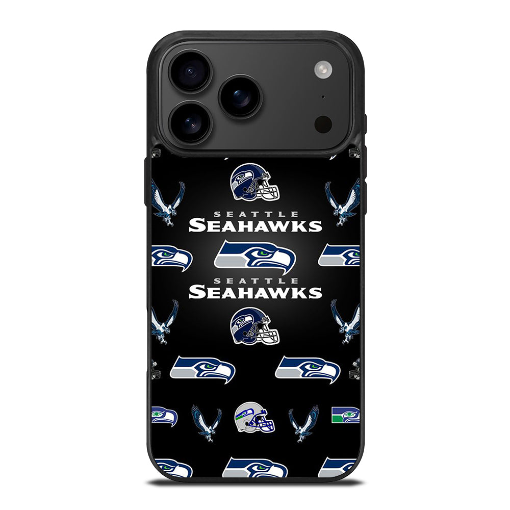 SEATTLE SEAHAWKS PATTERN iPhone 17 Pro Max Case Cover