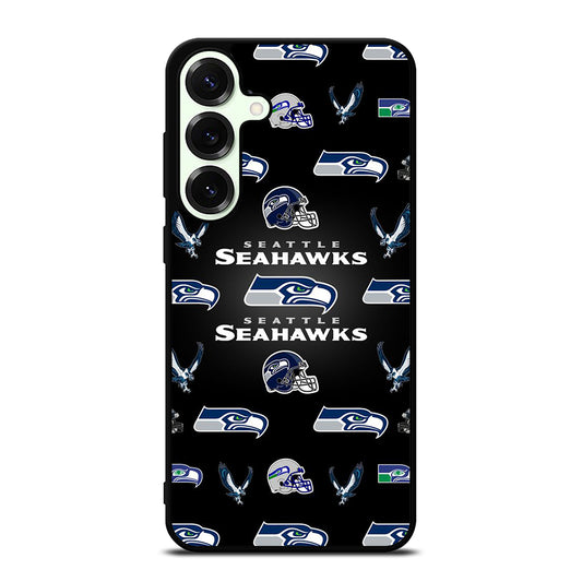 SEATTLE SEAHAWKS PATTERN Samsung Galaxy S25 Plus Case Cover