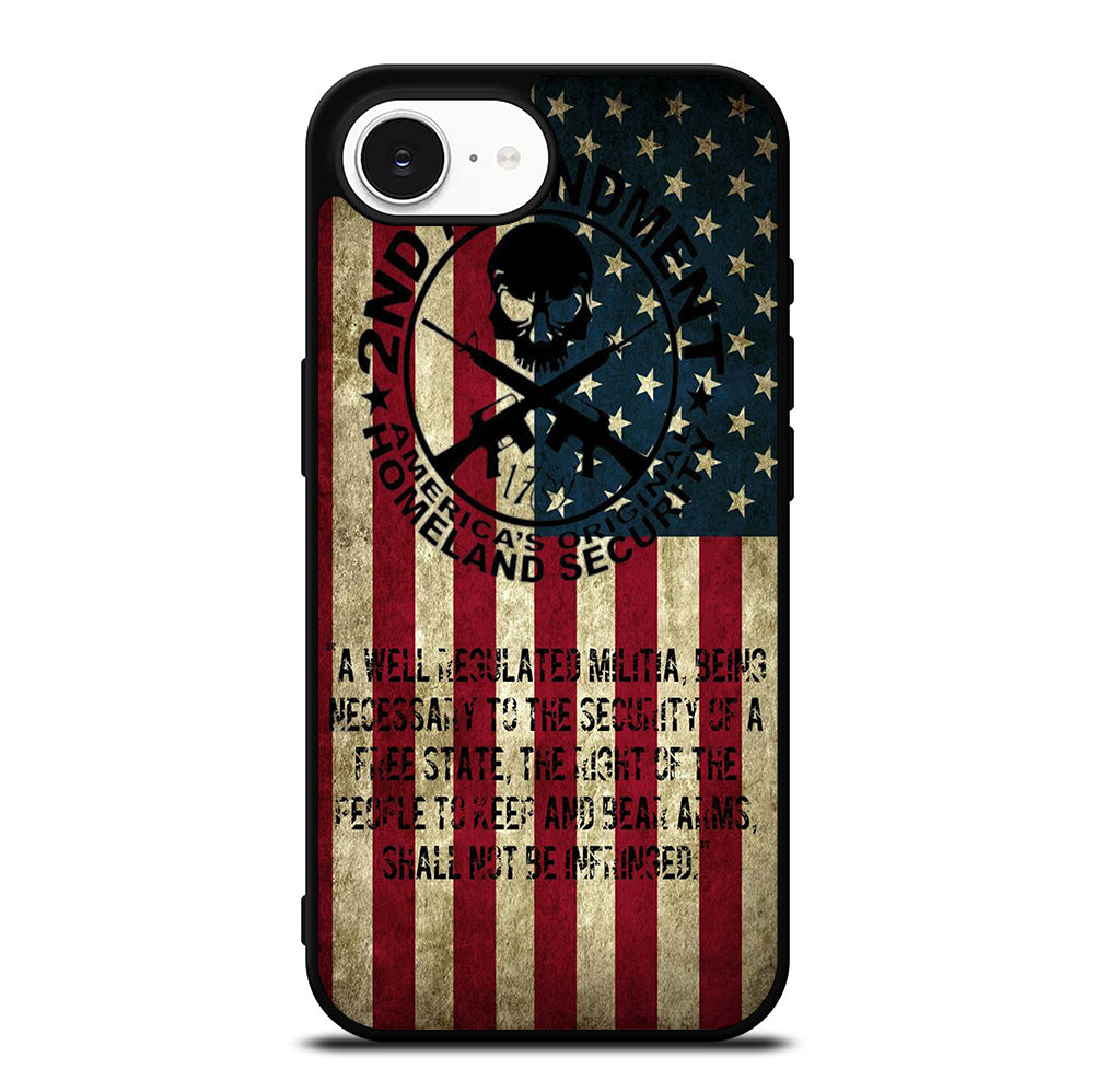 SECOND AMENDMENT AMERICAN GUN 3 iPhone 16e Case Cover