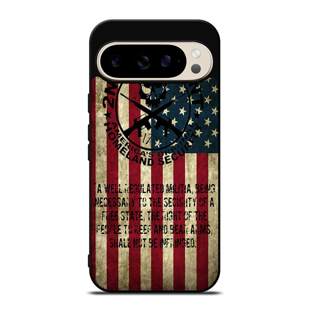 SECOND AMENDMENT AMERICAN GUN 3 Google Pixel 9 Pro Case Cover