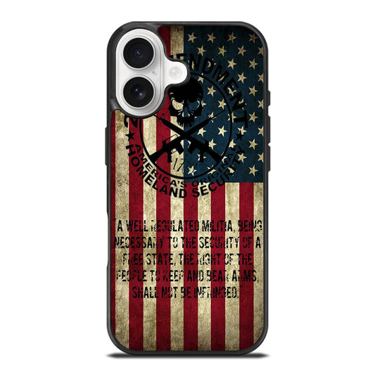 SECOND AMENDMENT AMERICAN GUN 3 iPhone 17 Case Cover