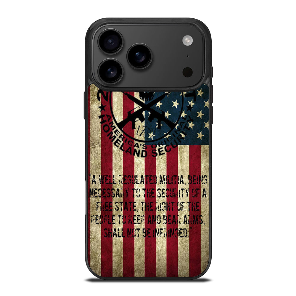 SECOND AMENDMENT AMERICAN GUN 3 iPhone 17 Pro Max Case Cover