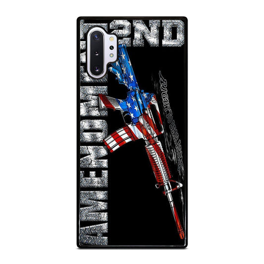 SECOND AMENDMENT AMERICAN GUN LOGO 2 Samsung Galaxy Note 10 Plus Case Cover