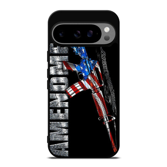 SECOND AMENDMENT AMERICAN GUN LOGO 2 Google Pixel 9 Pro XL Case Cover