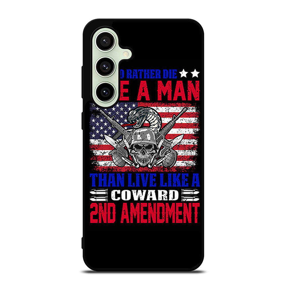 SECOND AMENDMENT LOGO 3 Samsung Galaxy S24 FE Case Cover