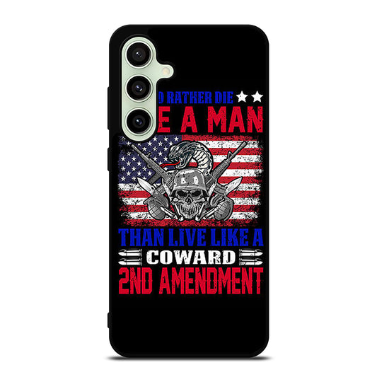 SECOND AMENDMENT LOGO 3 Samsung Galaxy S24 FE Case Cover