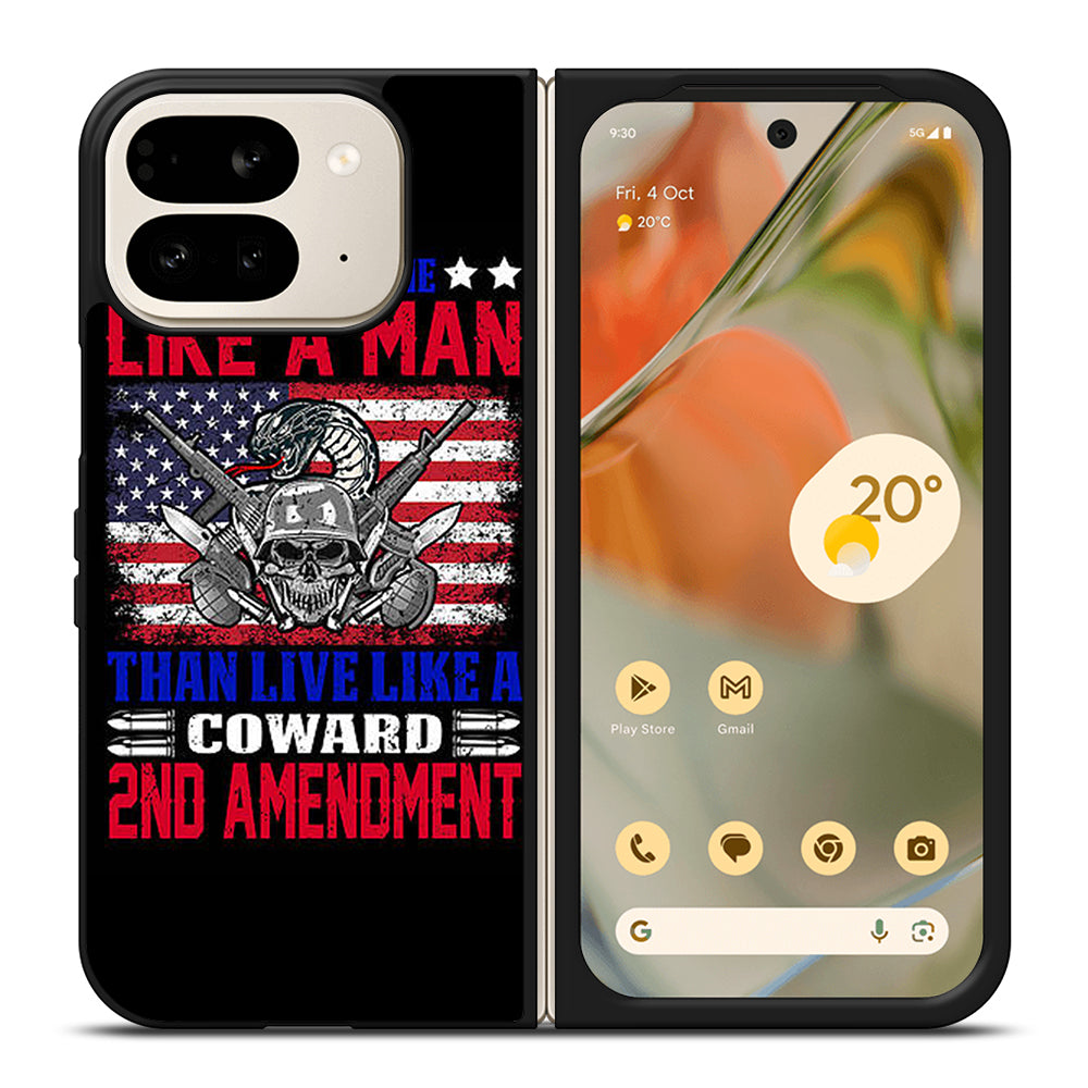 SECOND AMENDMENT LOGO 3 Google Pixel 9 Pro Fold Case Cover