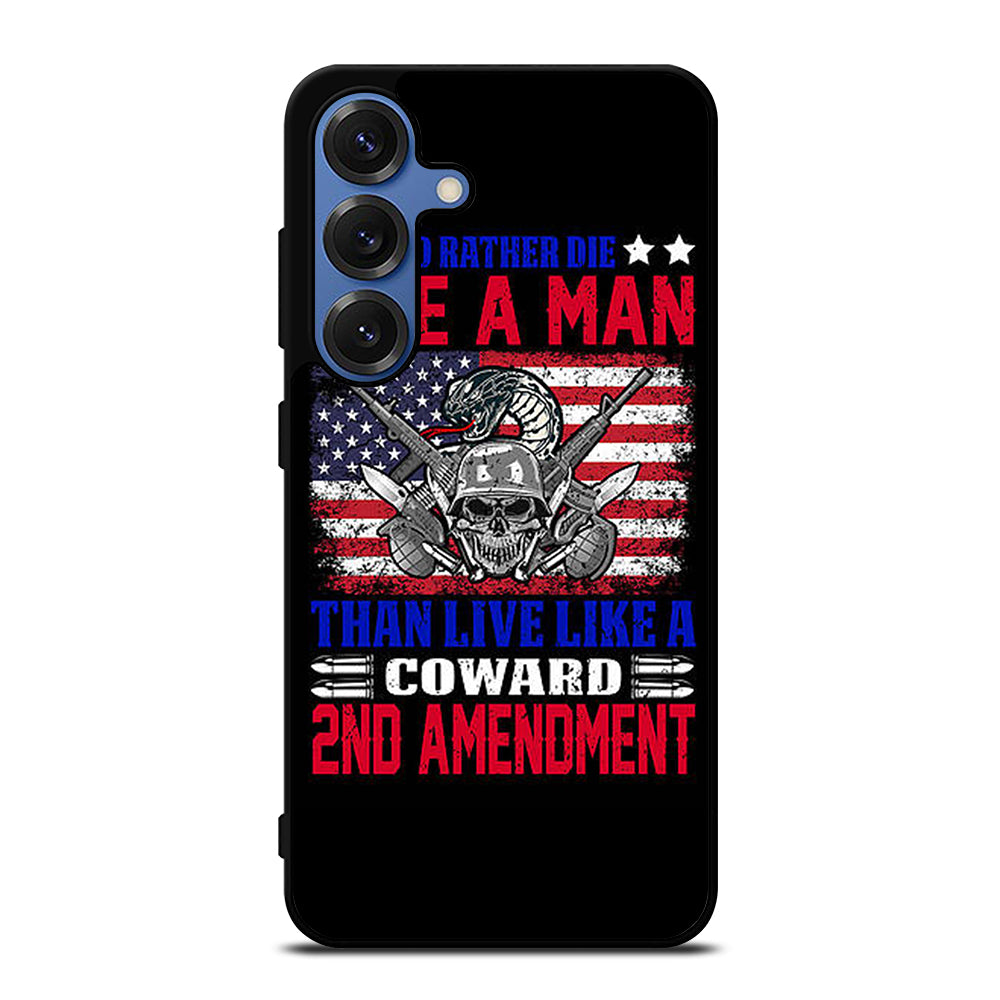 SECOND AMENDMENT LOGO 3 Samsung Galaxy S25 Case Cover