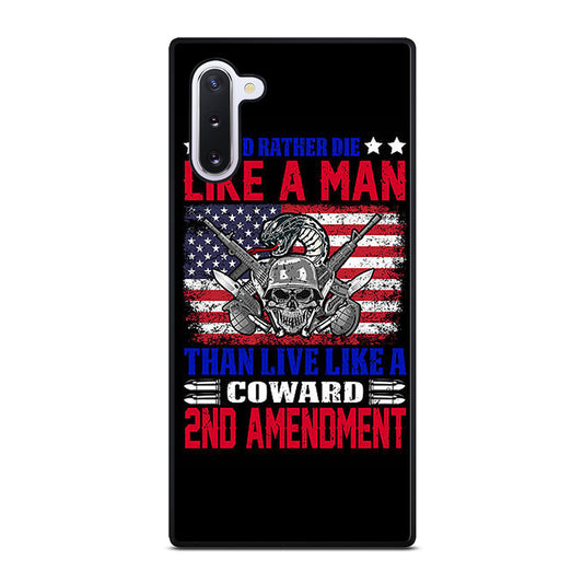 SECOND AMENDMENT LOGO 3 Samsung Galaxy Note 10 Case Cover