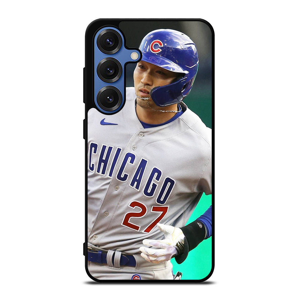 SEIYA SUZUKI CHICAGO CUBS BASEBALL Samsung Galaxy S25 Case Cover
