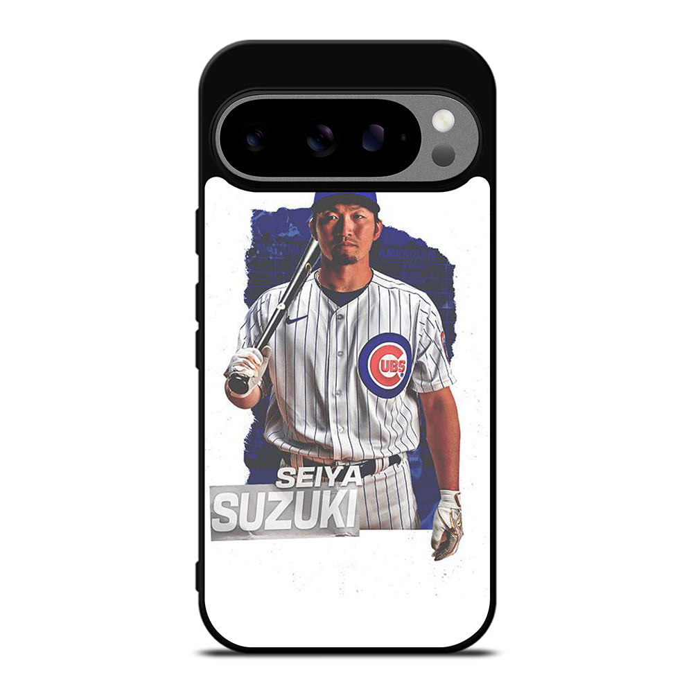 SEIYA SUZUKI CHICAGO CUBS MLB Google Pixel 9 Pro XL Case Cover
