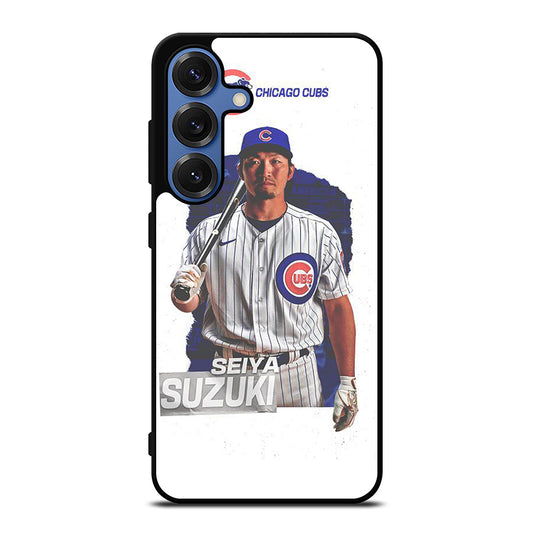 SEIYA SUZUKI CHICAGO CUBS MLB Samsung Galaxy S25 Case Cover