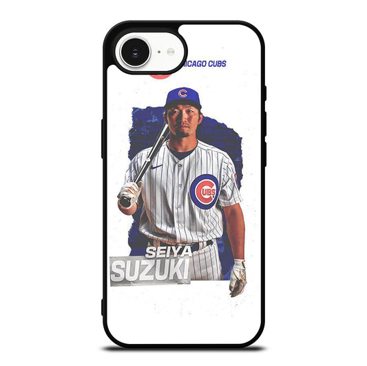 SEIYA SUZUKI CHICAGO CUBS MLB iPhone 16e Case Cover