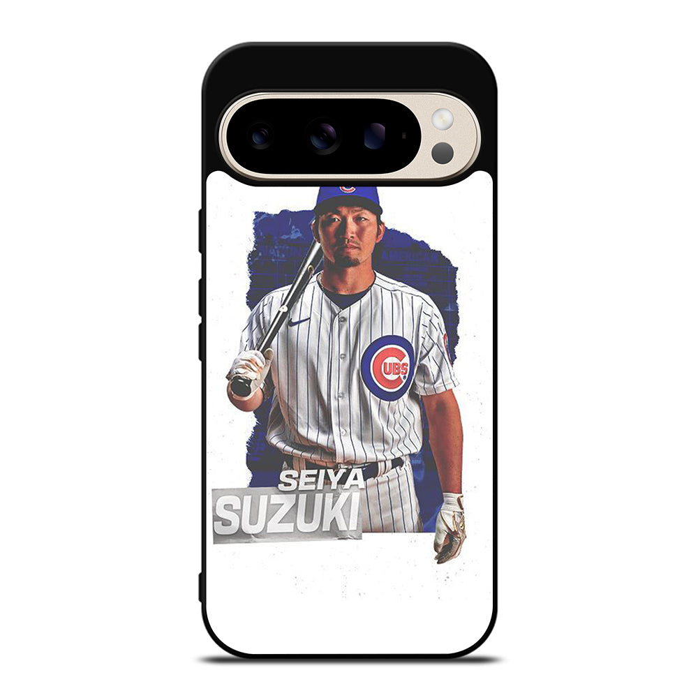 SEIYA SUZUKI CHICAGO CUBS MLB Google Pixel 9 Pro Case Cover