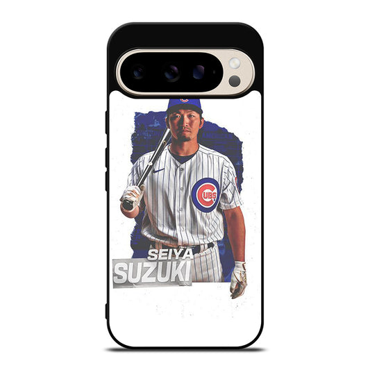 SEIYA SUZUKI CHICAGO CUBS MLB Google Pixel 9 Pro Case Cover