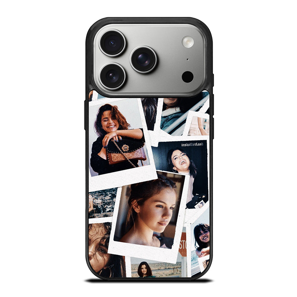 SELENA GOMEZ SINGER COLLAGE iPhone 17 Pro Case Cover