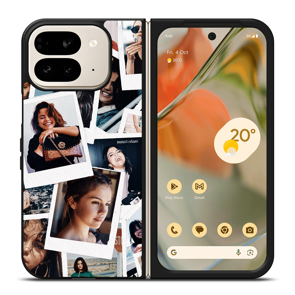 SELENA GOMEZ SINGER COLLAGE Google Pixel 9 Pro Fold Case Cover
