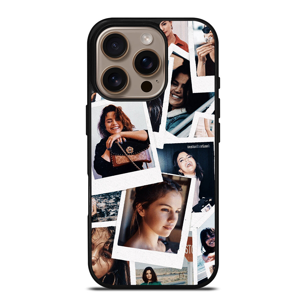 SELENA GOMEZ SINGER COLLAGE iPhone 16 Pro Case Cover