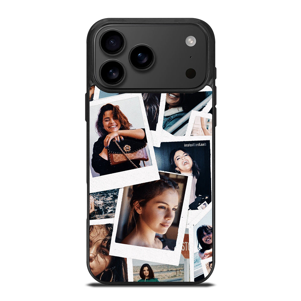 SELENA GOMEZ SINGER COLLAGE iPhone 17 Pro Max Case Cover
