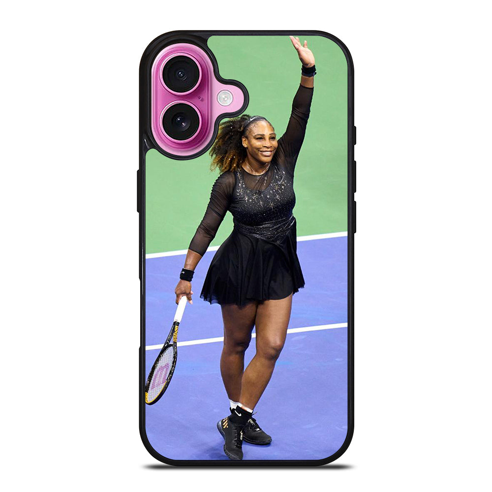 SERENA WILLIAMS TENNIS iPhone 16 Plus Case Cover