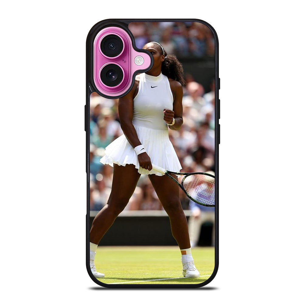SERENA WILLIAMS TENNIS PLAYER iPhone 16 Plus Case Cover