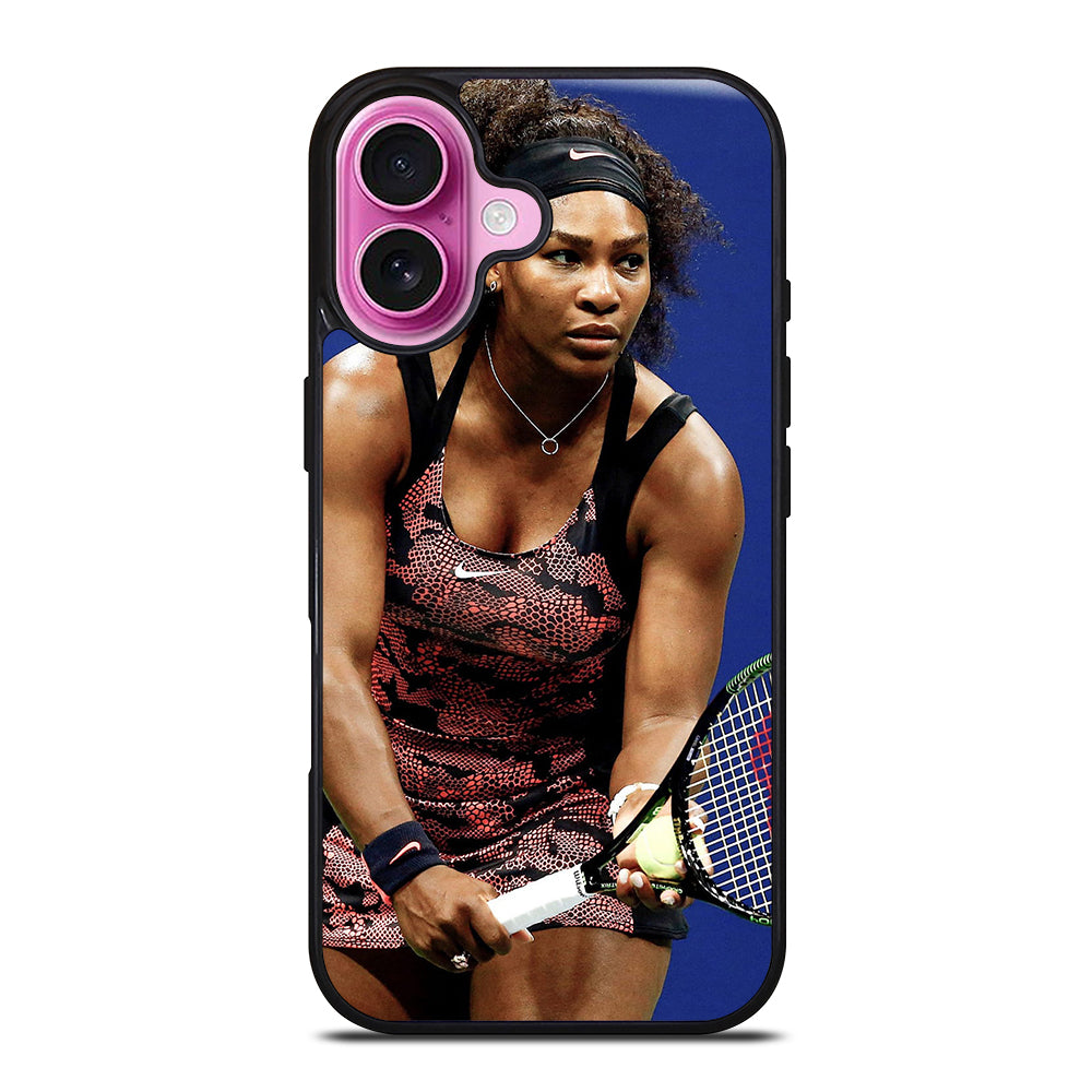 SERENA WILLIAMS WORLD TENNIS iPhone 16 Plus Case Cover