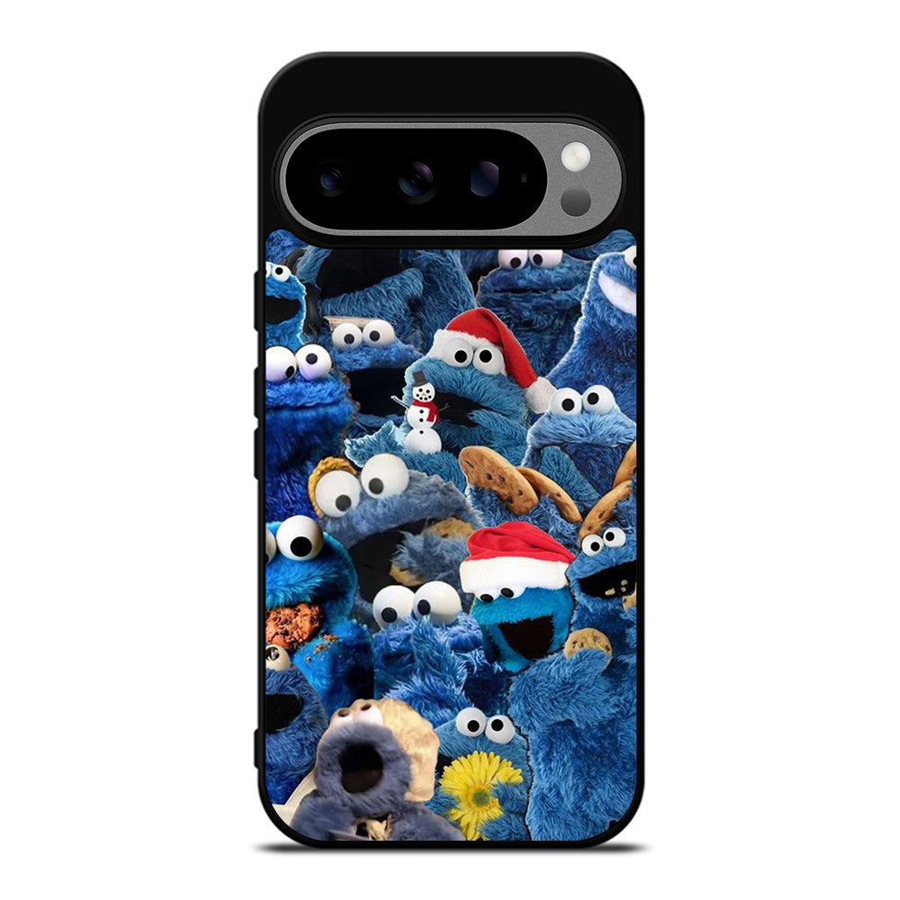 SESAME STREET COOKIE MONSTER COLLAGE Google Pixel 9 Pro XL Case Cover