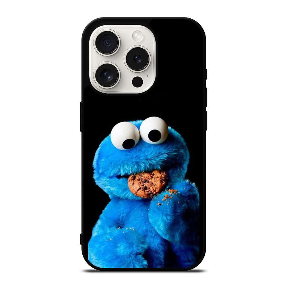 SESAME STREET COOKIE MONSTER CUTE iPhone 15 Pro Case Cover