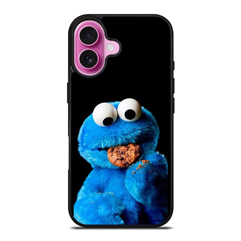 SESAME STREET COOKIE MONSTER CUTE iPhone 16 Plus Case Cover