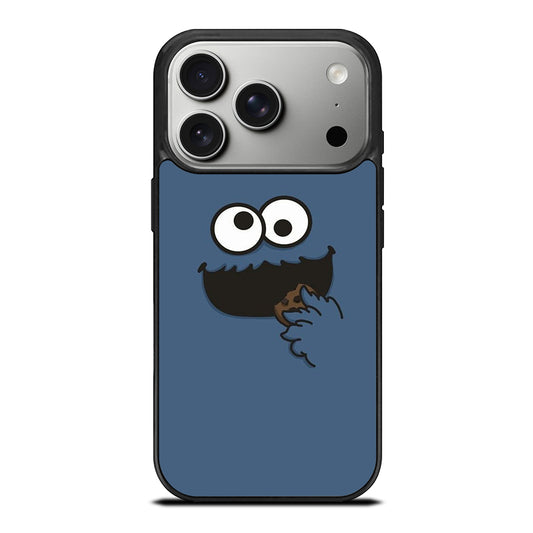 SESAME STREET COOKIE MONSTER FACE iPhone 17 Pro Case Cover
