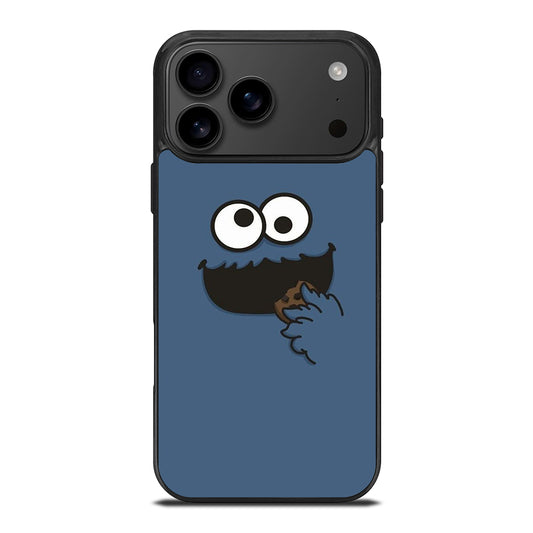 SESAME STREET COOKIE MONSTER FACE iPhone 17 Pro Max Case Cover