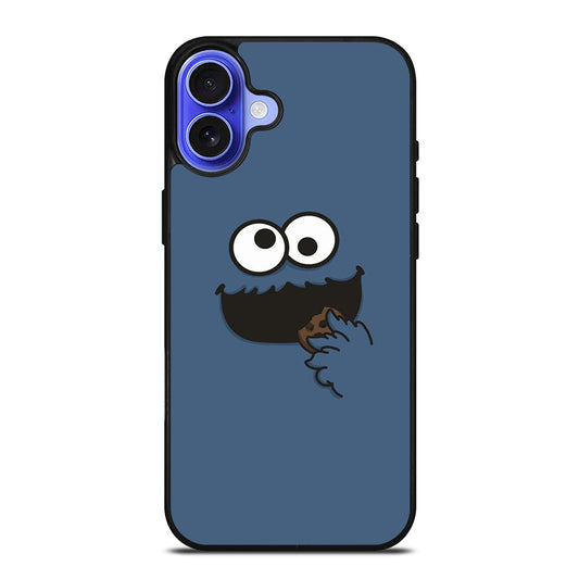 SESAME STREET COOKIE MONSTER FACE iPhone 16 Case Cover