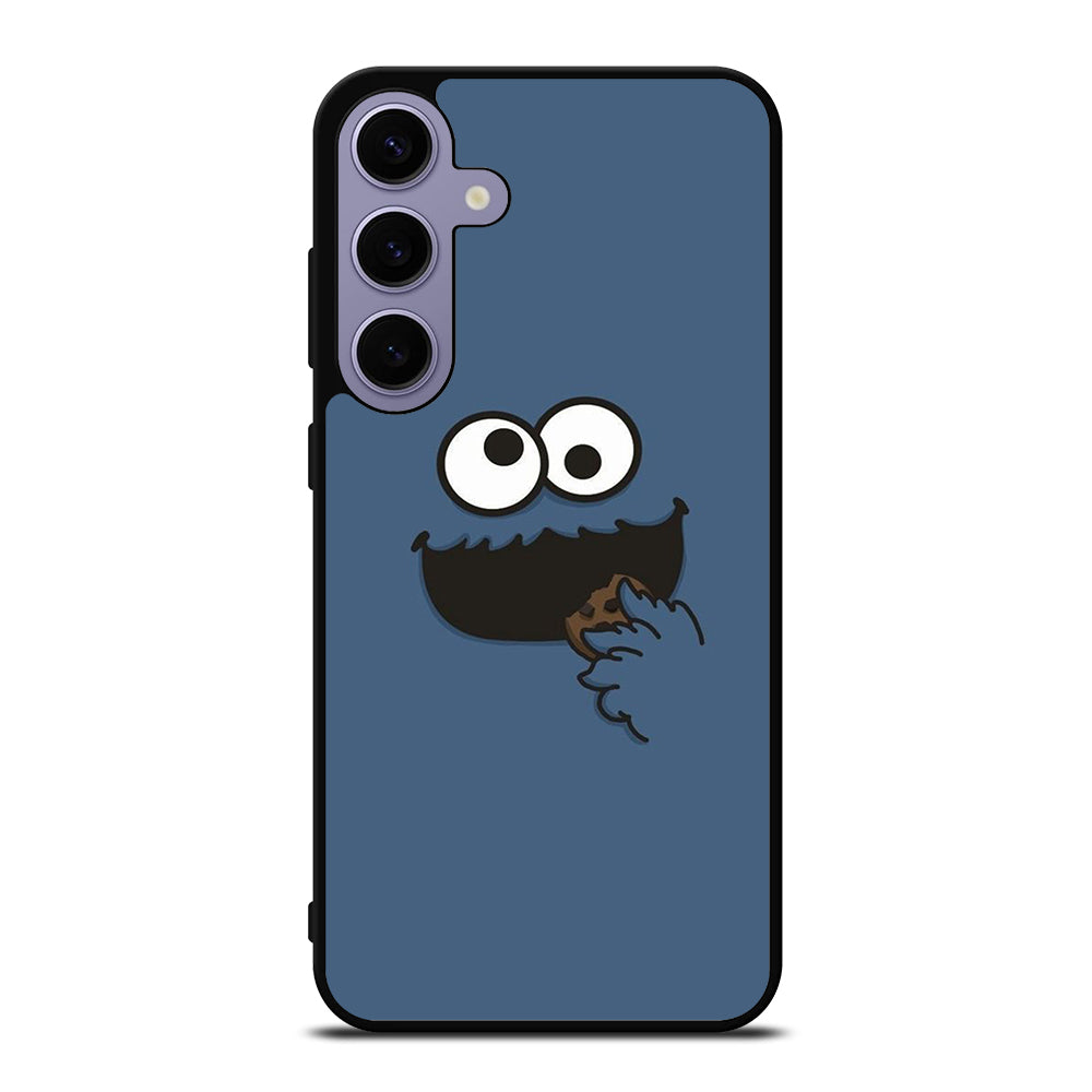 SESAME STREET COOKIE MONSTER FACE Samsung Galaxy S24 Plus Case Cover