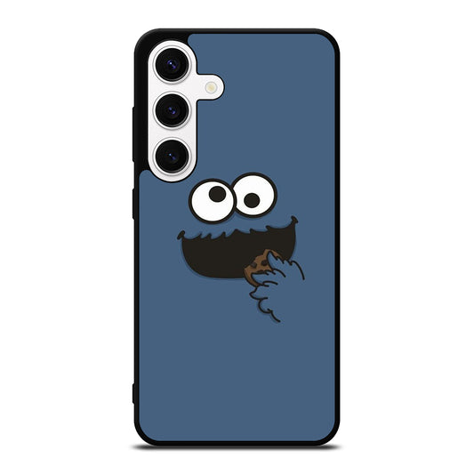 SESAME STREET COOKIE MONSTER FACE Samsung Galaxy S24 Case Cover