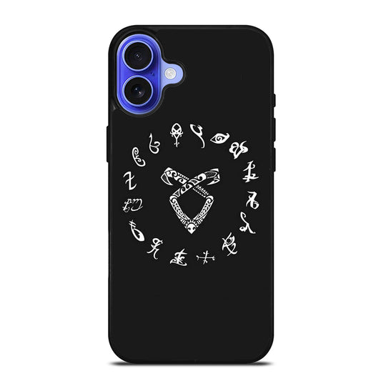 SHADOWHUNTER ANGELIC LOGO 2 iPhone 16 Case Cover