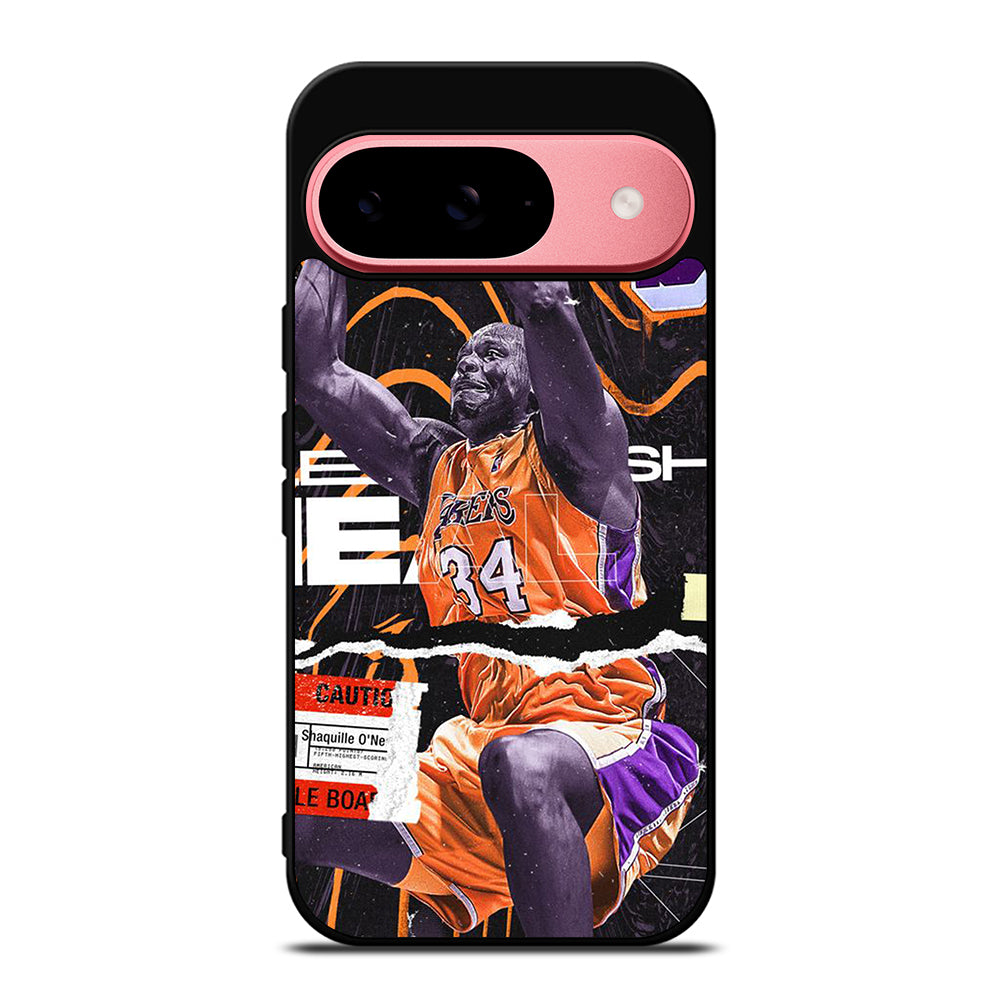 SHAQUILLE O'NEAL 34 LA LAKERS NBA BASKETBALL Google Pixel 9 Case Cover